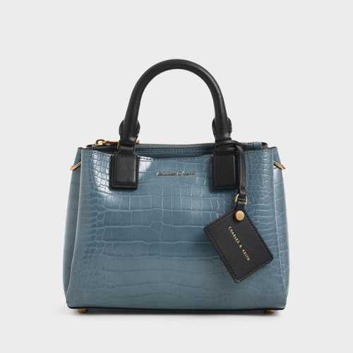 charles and keith croc satchel