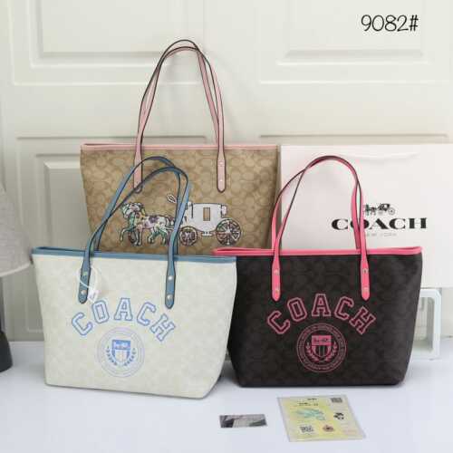 Tas coach store tote bag