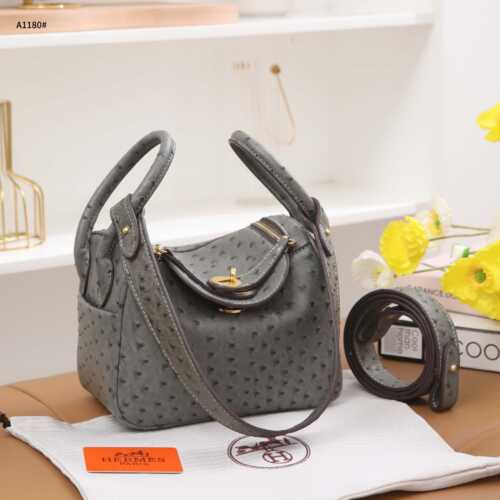 Hermes lindy ostrich on sale