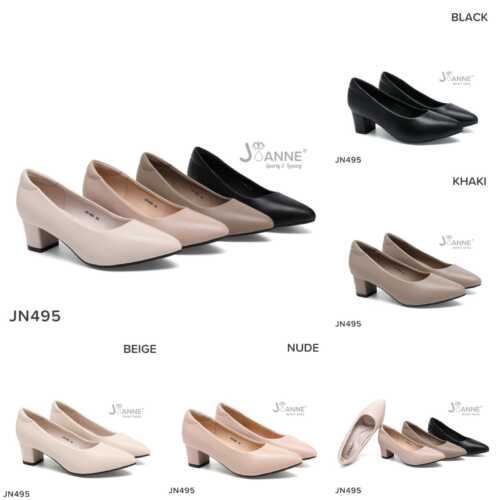 Sepatu JOANNE Pump High Heels Shoes Sepatu Kerja Wanita #JN495 tgr